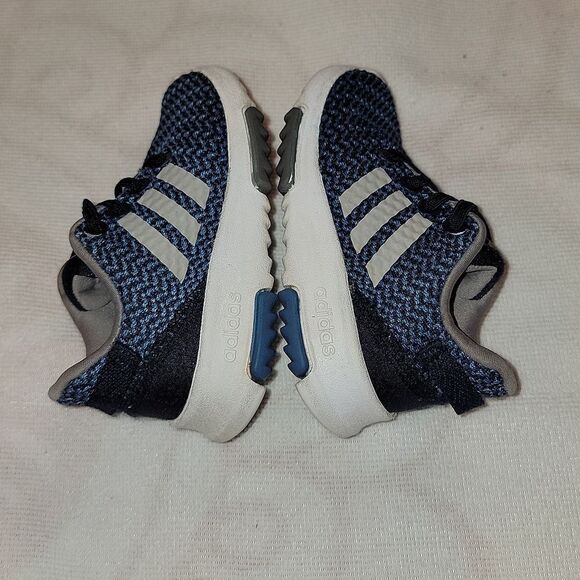 Adidas Toddler Cloudfoam Racer TR Sneaker Shoes Navy & Grey Size 5 - Picture 13 of 15
